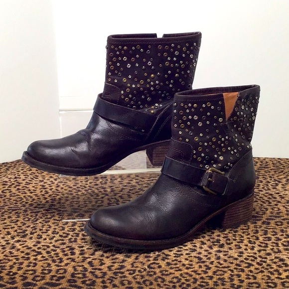 LUCKY BRAND “Hidee2” ankle boots studded 8 EU38 - Picture 2 of 12